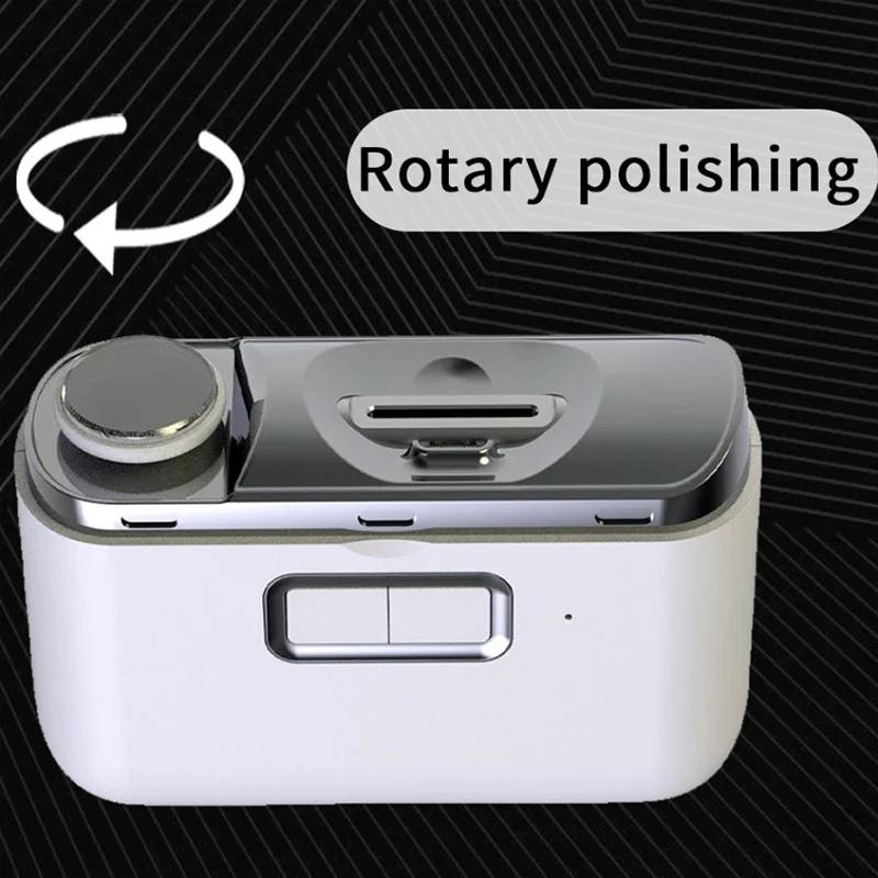 Automatischer Elektrischer Nagelknipser USB Wiederaufladbar Mini Tragbar Maniküre Werkzeug für Erwachsene und Baby Sicheres Trimmen Polieren Heimgebrauch