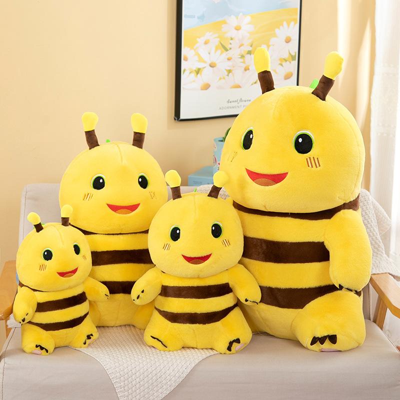 New Transformation Dragon Creative Honey Milk Bee Dragon Plush Toy Girlfriend Exclusive Couple Birthday Gift Doll Bee