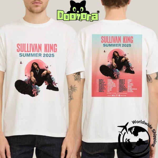 

Sullivan King T-Shirt Unisex Summer Tour Dates 2025 Fan Gifts Two Sides All Size Unisex T-Shirt M