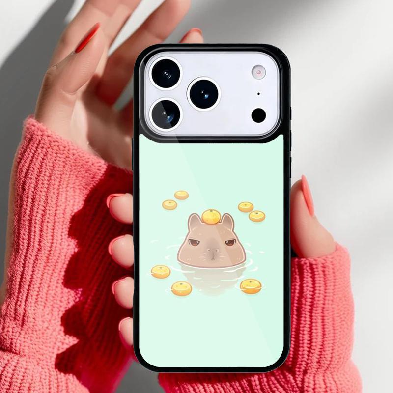 Guinea Pig Funny Cartoon Phone Case for iPhone 17 16 15 14 13 Pro Max Back Cover for 12 11 Pro Coque