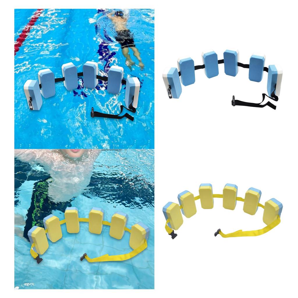 Kids Swimming Belt Floatation Belt EVA with Adjustable Buckle Children Swim Training Float Waist Belt Floating Waistband