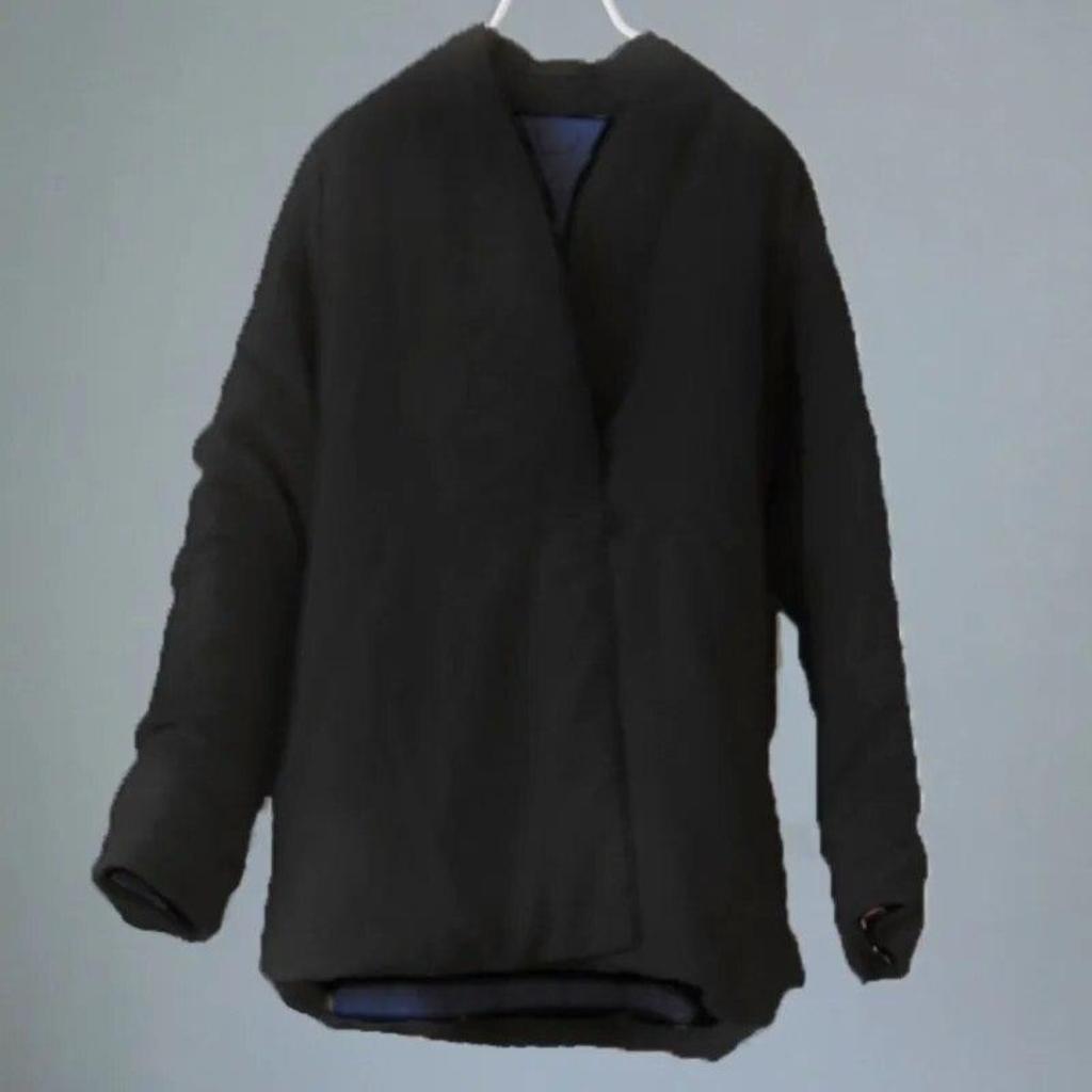 Johnature Women Vintage Cotton Linen Parkas V-Neck Long Sleeve Coats Winter Single Button Women Chinese Style Coats