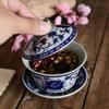 Pabei Ceramic Gongfu Tea Lidded Bowl