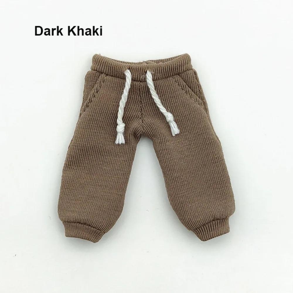 Doll Fashion Long Pocket Sport Trousers Pants Clothes For Ob11 Obitsu11 1/12 Bjd Dolls Accessories Doll Leisure Rope Clothes