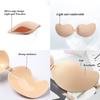 FINETOO Silikon-Nippelstifte, trägerlos, unsichtbar, zum Anheben, Push-Up-BH, atmungsaktiv, selbstklebend, wiederverwendbarer Brustpolster-BH