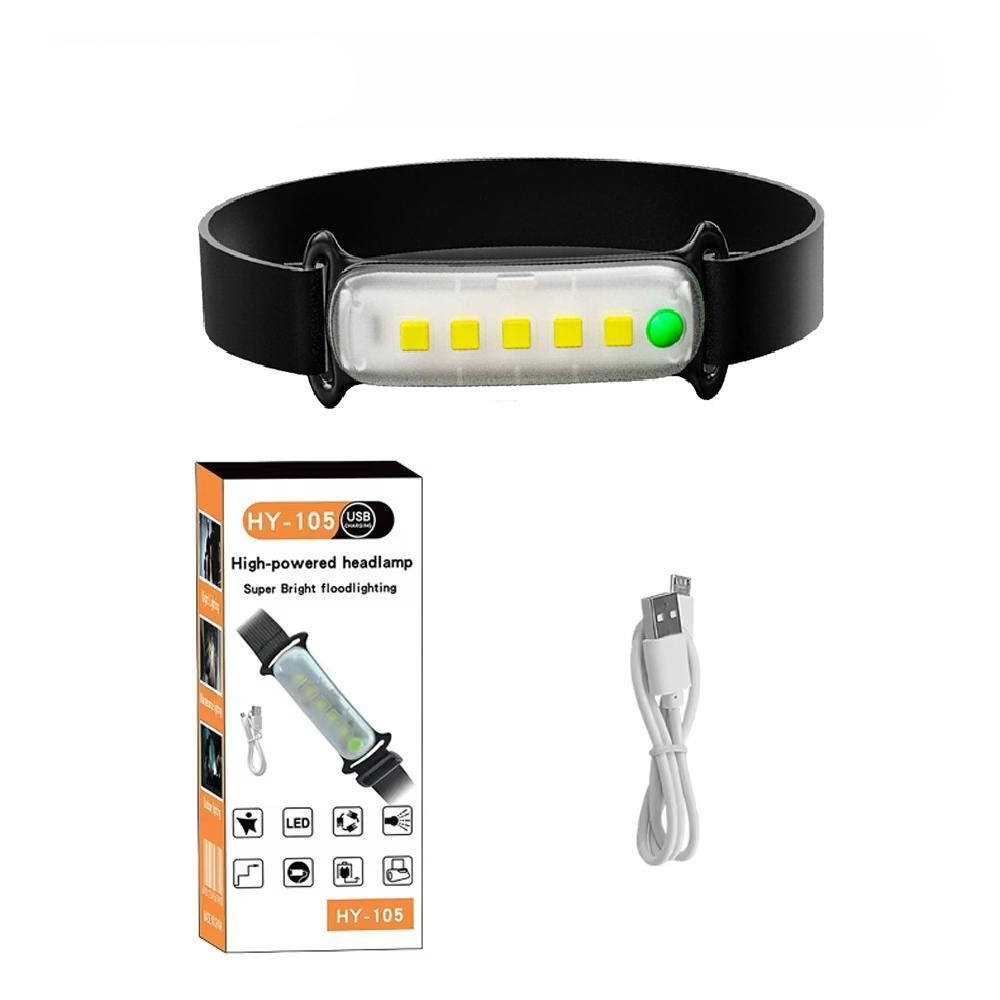 COB LED Headlamp Waterproof Mini LED Flashlight Fishing Head Lamp LED Flashlight Camping Hiking Lamp Working Camping Head Light