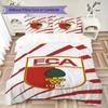 FC Augsburg Pattern Bedding Uilt Set Uilt Cover Pillowcase Home Decoration Birthday Gift (1 * Duvet Cover + 2 * Pillowcase Without Core)