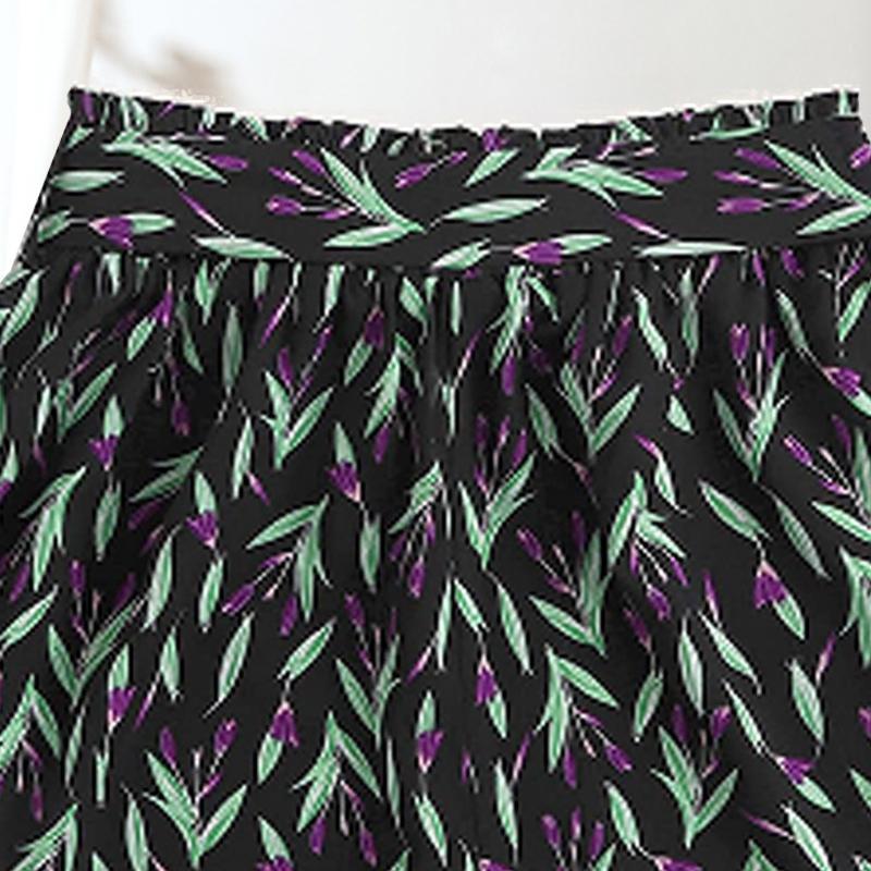 Summer Fashion Casual Wide Leg Shorts Women with Belt Vintage Printed Holiday Beach Shorts Woman High Waist Simple Office Lady Short Pants 24328