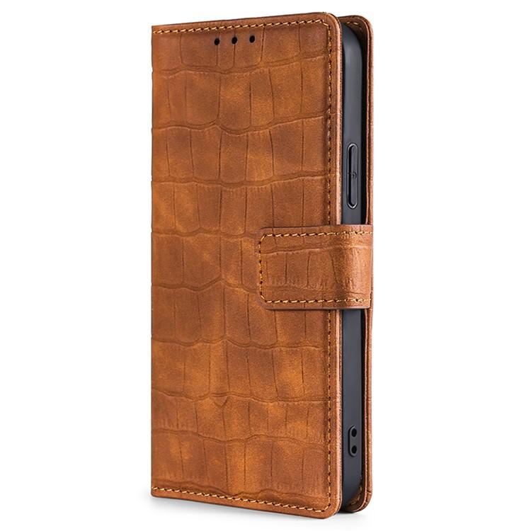 For Samsung Galaxy A05 4G Case Crocodile Texture PU Leather Phone Cover