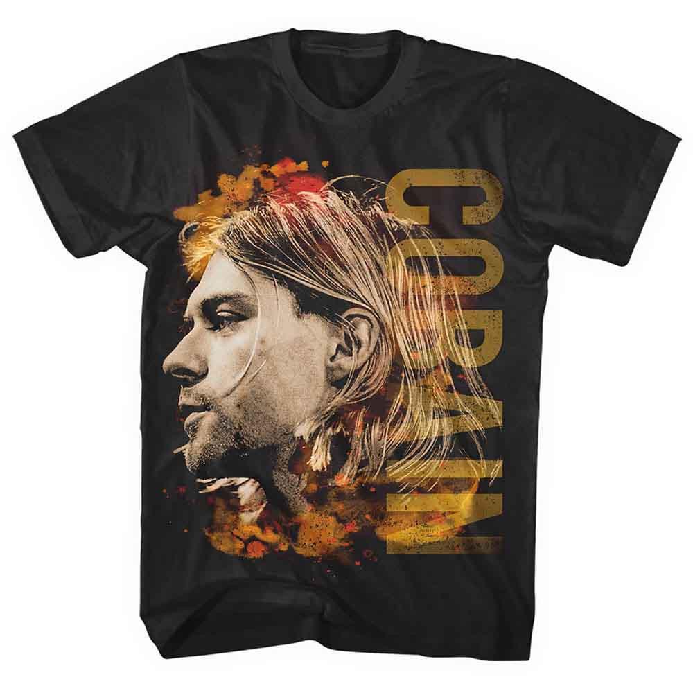 

26 Kurt Cobain Nirvana Coloured Side View Official Tee T-Shirt Mens Unisex Unisex T-Shirt XXL