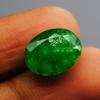 Natural Green Emerald Loose Gemstone Oval Cut 7 ct Colombian for Jewelry Making and Gem Collections
