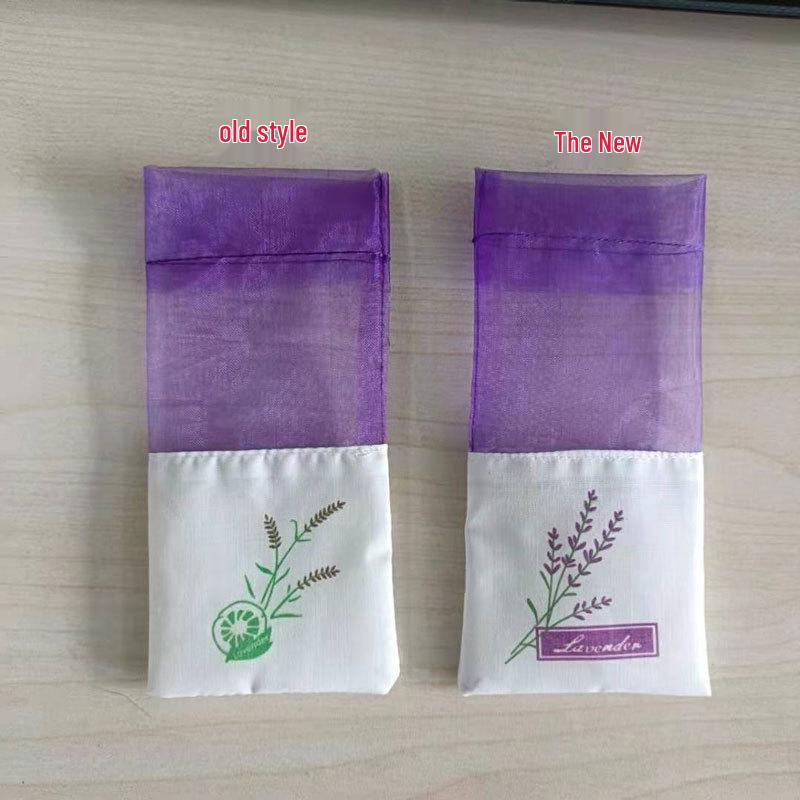 Sacchetto Vuoto per Lavanda – Tasca per Mazzo di Fiori Secchi in Rete Trasparente, Cotone e Lino Portamonete.