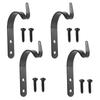 4/10pcs Wall-Mounted Hook Flower Pot Holder Europe Vintage Iron Art Flower Stand Garden Decoration Wall Hanging Basket Bracket