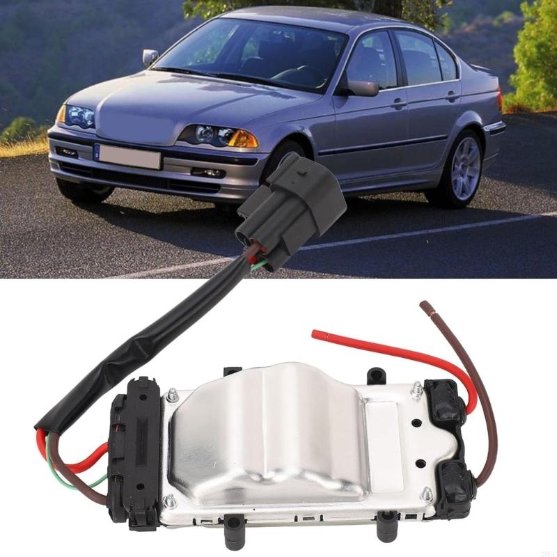 28GC Strong Car Radiator Cooling Fan Control Module Cooling Efficiency Radiator Fan Modules for Car E46 316i 318i