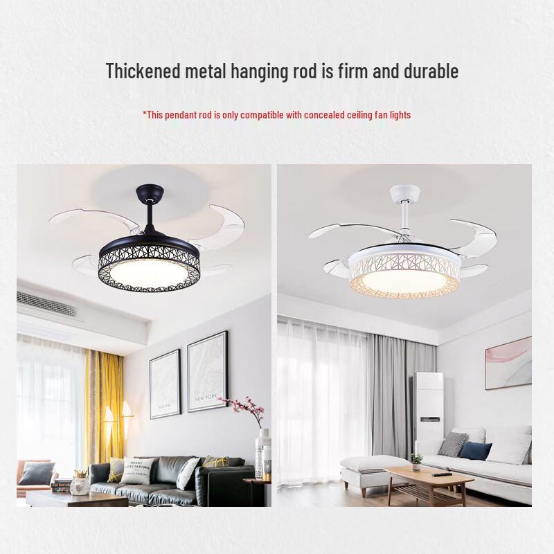 Oeny 80CM Deckenventilator mit Licht