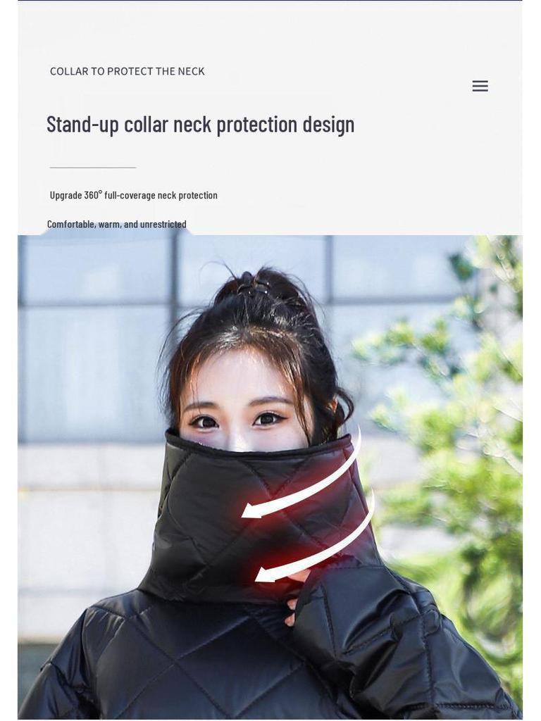 Winter Fleecegefütterte Rad- & Motorrad-Windjacke zur Trennung von Mann und Fahrzeug