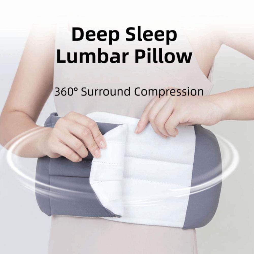 Comfortable Unisex Sleep Pillow Waist Protection Lumbar Cushion Belt Bed Sleeping