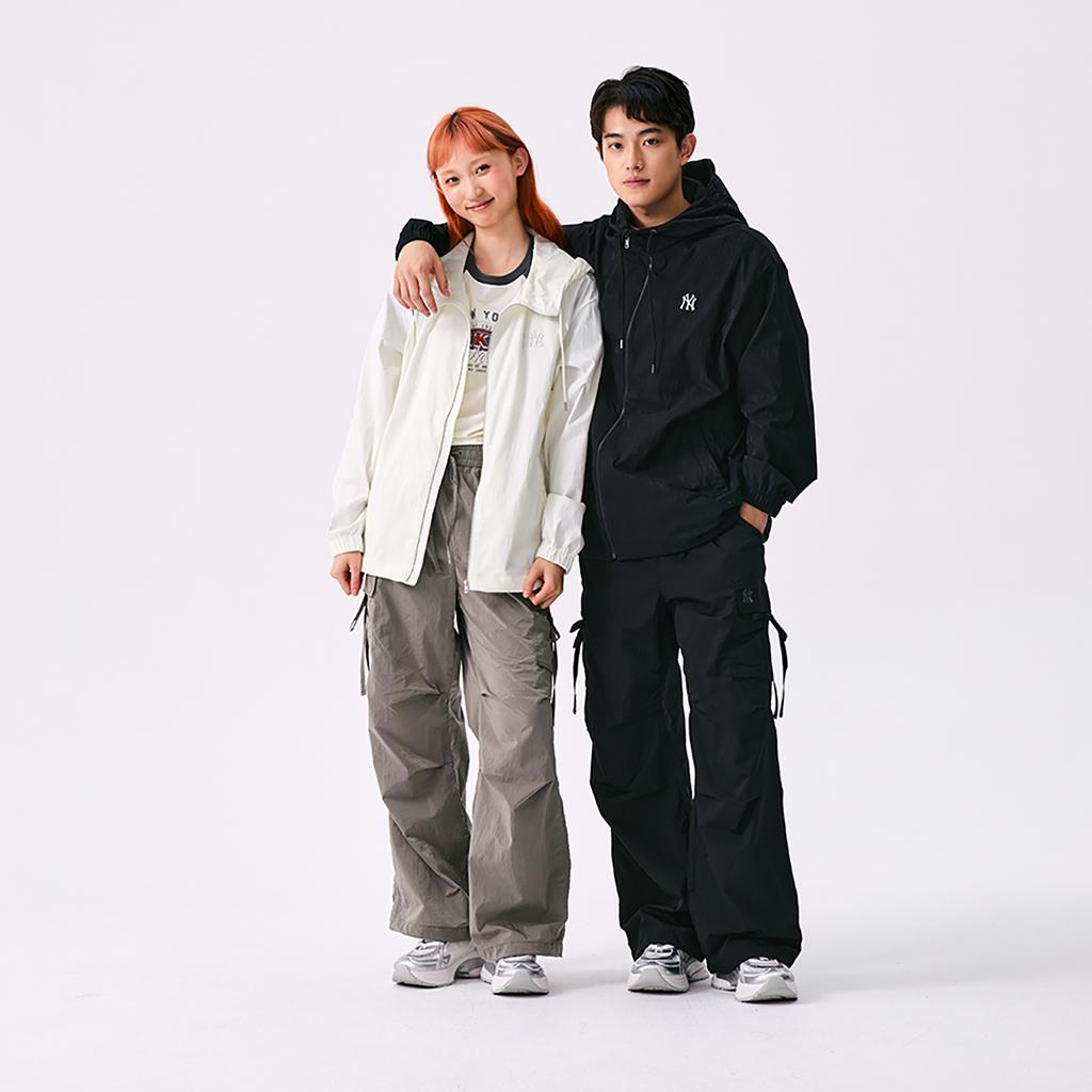 New MLB MONOGRAM Collection New York Yankees SS25 Jackets & Coats Unisex Black 3AWJM0453-50BKS