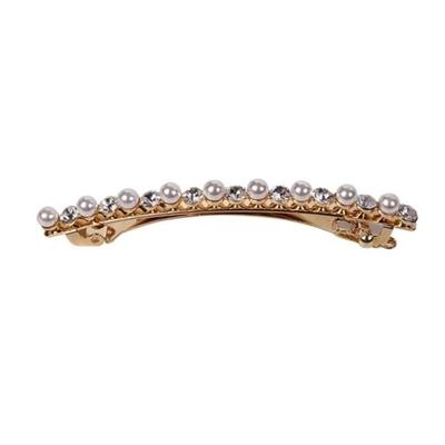Dana Burton Pearl Crystal Bloom Hairpin