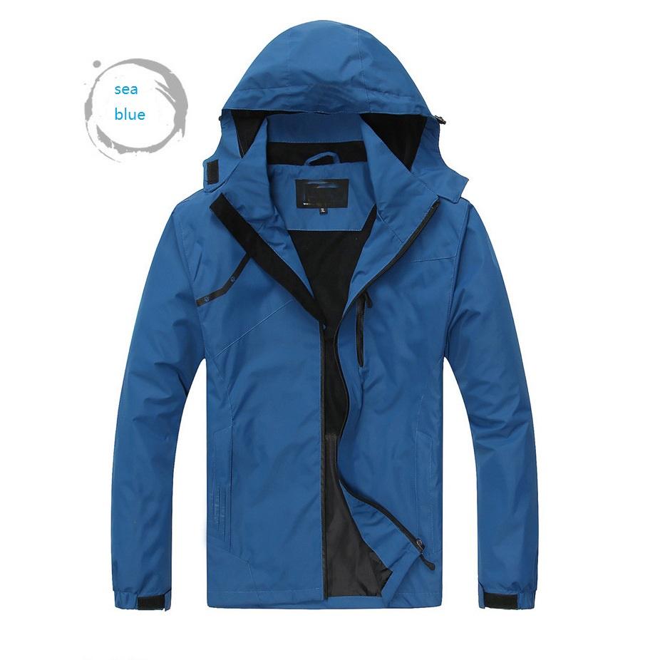 Premium Quality Thin Outdoor Men's Large Size Hooded Windproof Waterproof Jacket