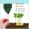 Handheld 3in1 For Soil Meter Light Moisture And Ph With Dual Probes