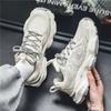 2025 spring men's shoes new breathable mesh shoes men's trend versatile platform sports shoes casual dad trendy shoes