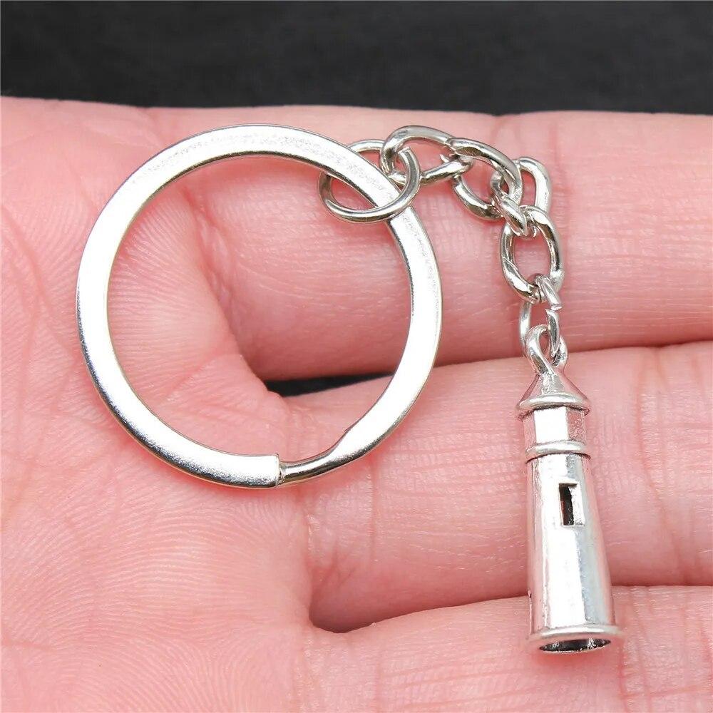 

Дорожные брелки для украшений для вас, размер кольца 28 мм A01-1pcs-25x8mm
