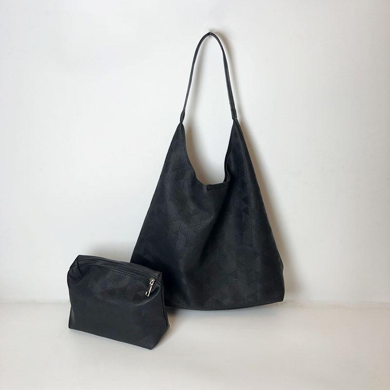 Trendy Extra-Large Women's Tote Bag - Autumn/Winter Korean Style, Versatile, Simple & Fashionable Shoulder Bag