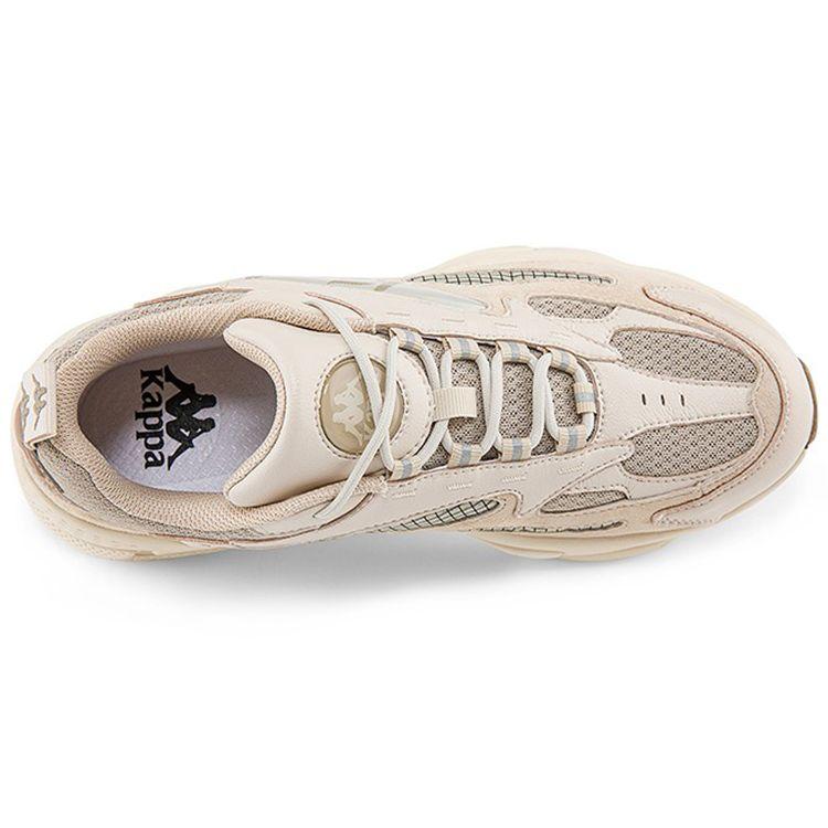 Kappa Lunar Exploration Generation Retro Casual Shock Absorption Non-Slip Wear-Resistant Low-Top Dad Shoes Unisex sneakers Brown K0BZ5MC15D-602
