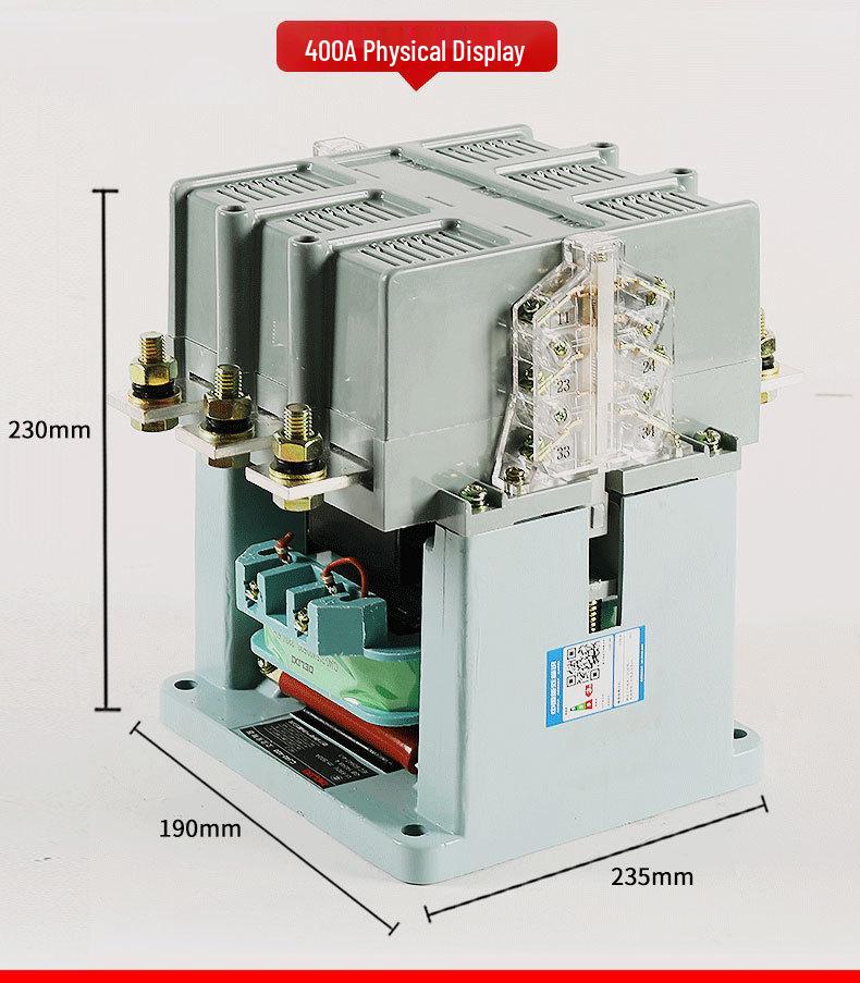 Stycznik AC przemysłowy DELIXI CJ40 380V/220V, 100A-1000A Amper.