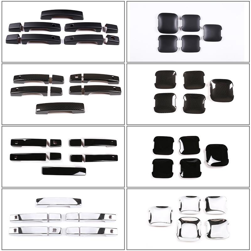 For Land Rover Defender 90 110 2020-2024 Car styling Grab Handle Frame Trim Exterior Door Bowl Cover Decoration Car Accessories