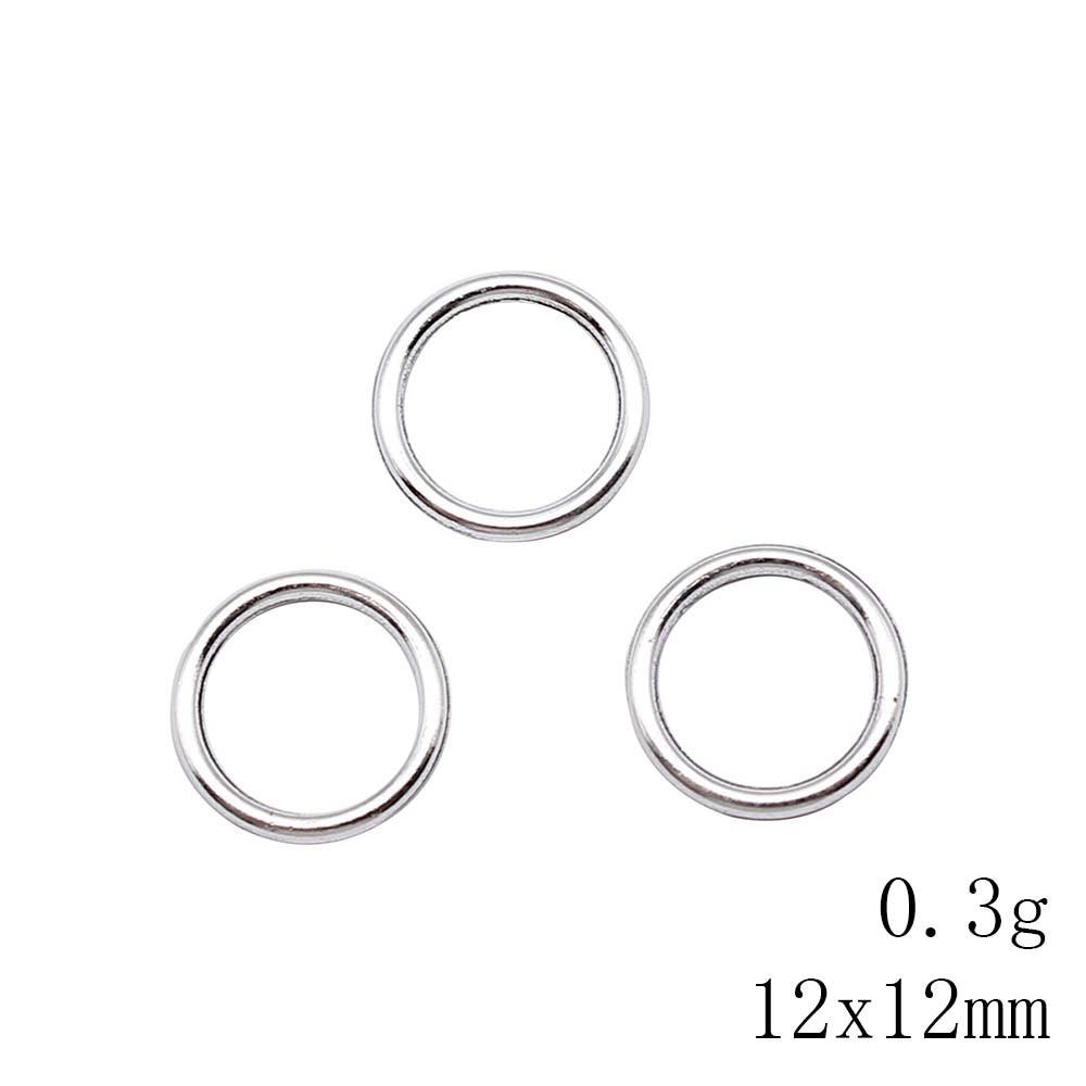 Christmas Decorations Jewelry Findings Hollow Circle Connector Accessories Parts Audience Accessories For Women Necklace And Earrings