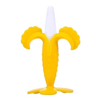 Lieto Silikon Mais Beißring, gelb, 1 Stück, Koreanische Babyprodukte