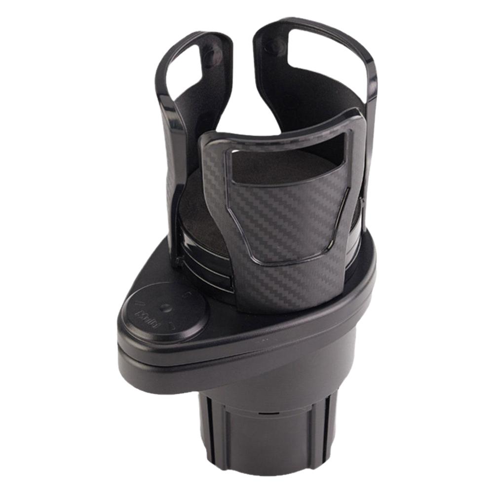 

Вращающийся на 360 градусов автомобильный подстаканник многофункциональный 4 в 1 регулируемый двойной подстаканник расширительный адаптер автомобильный держатель для мобильного телефона