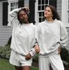 Stylish Mid-High Neck Women's Hoodie - Comfortable, Versatile, Printed Design for Spring & Autumn