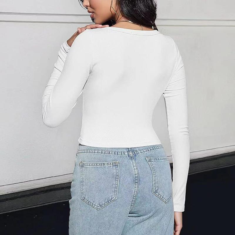 Winter Spring Women Solid Rib Knit V Neck Stripe Pull Sweater Femme Y2k Long Sleeve Pullover Jersey Tops Fashion Clothes