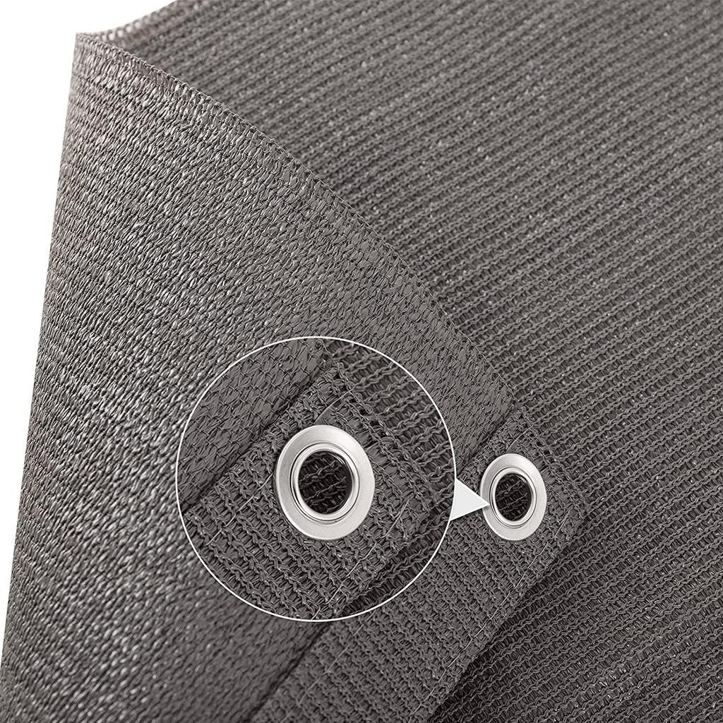 Balcony mat cover gray 1x7 m