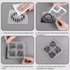 10pcs Floor Drain Stickers Bathroom Hair Filter Hair Net Bathroom Drain Filter Kitchen Anti Clogging  Anti Cockroach Bugs