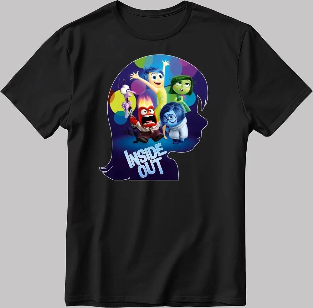 Inside Out Pixar Character Head Tshirt Size S4xl S