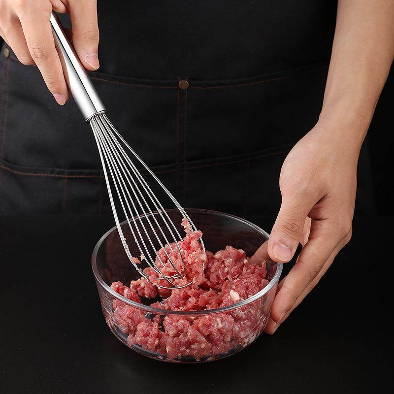 Stainless Steel, Egg Beater, Manual, Modern and Minimalist, Baking Utensils, Egg Cream Mixer, Kitchen Tool