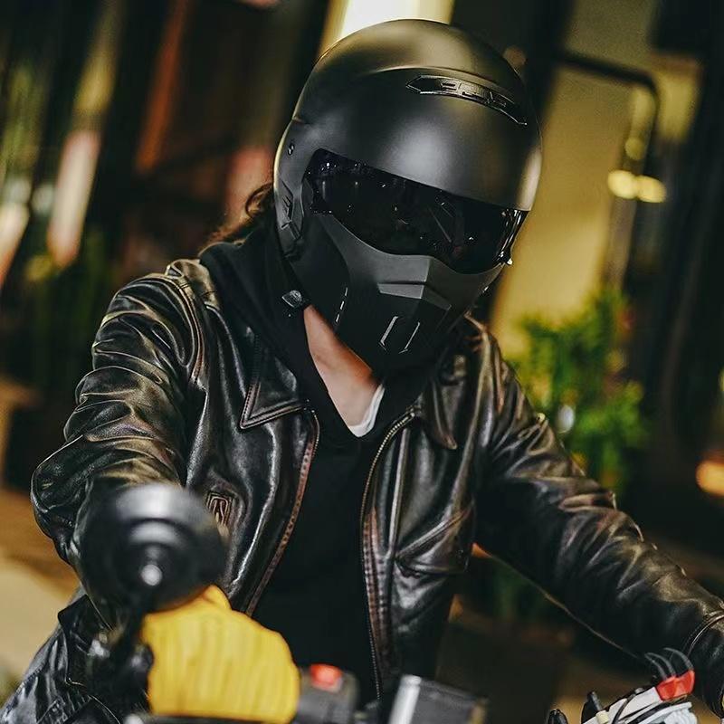 2026 New Arrival DOT Approved Full Face Helmet Scorpion Motorcycle Helmets Built-in Lens Four Seasons