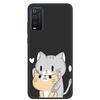 For TCL 205 Cases Fashion Silicone Soft TPU Protective Covers for TCL205 Phone Cases Floral Fundas for TCL 205 4187D 2021 Coque