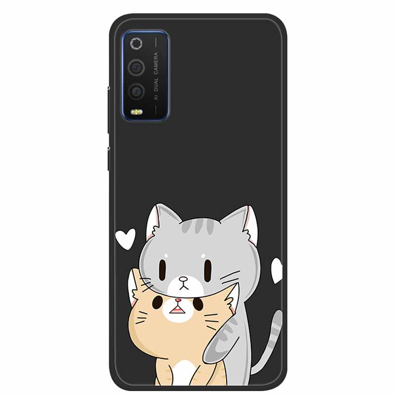 For TCL 205 Cases Fashion Silicone Soft TPU Protective Covers for TCL205 Phone Cases Floral Fundas for TCL 205 4187D 2021 Coque