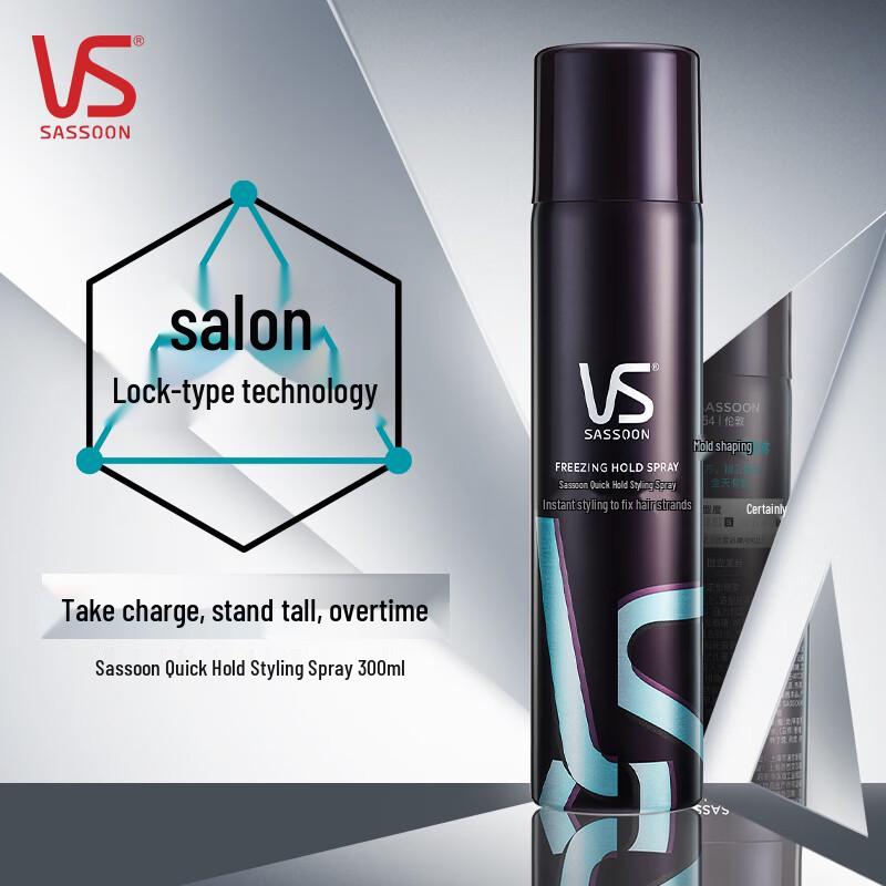 Vidal Sassoon Quick-Hold Styling Spray 3-Pack