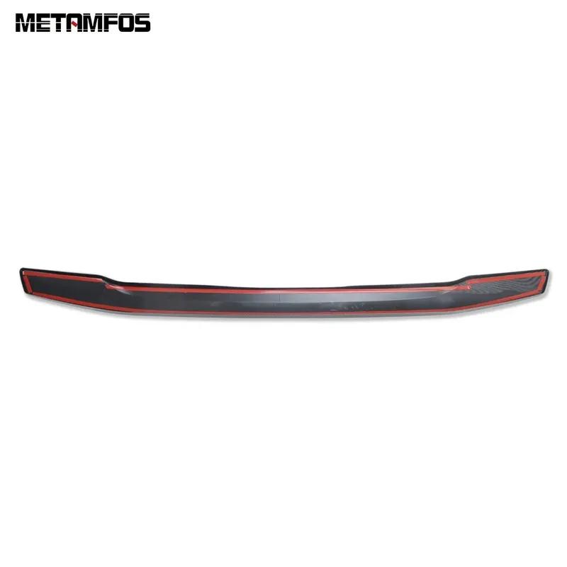 For Mitsubishi Pajero/Montero/Shogun Sport 2016-2024 2025 Carbon Fiber Rear Trunk Lid Tailgate Door Boot Cover Trim Accessories