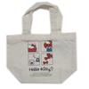 Sanrio Mini Tote Lunch Tote Bag Canvas Cotton Fabric Bento Small Cute Character Hello Kitty B