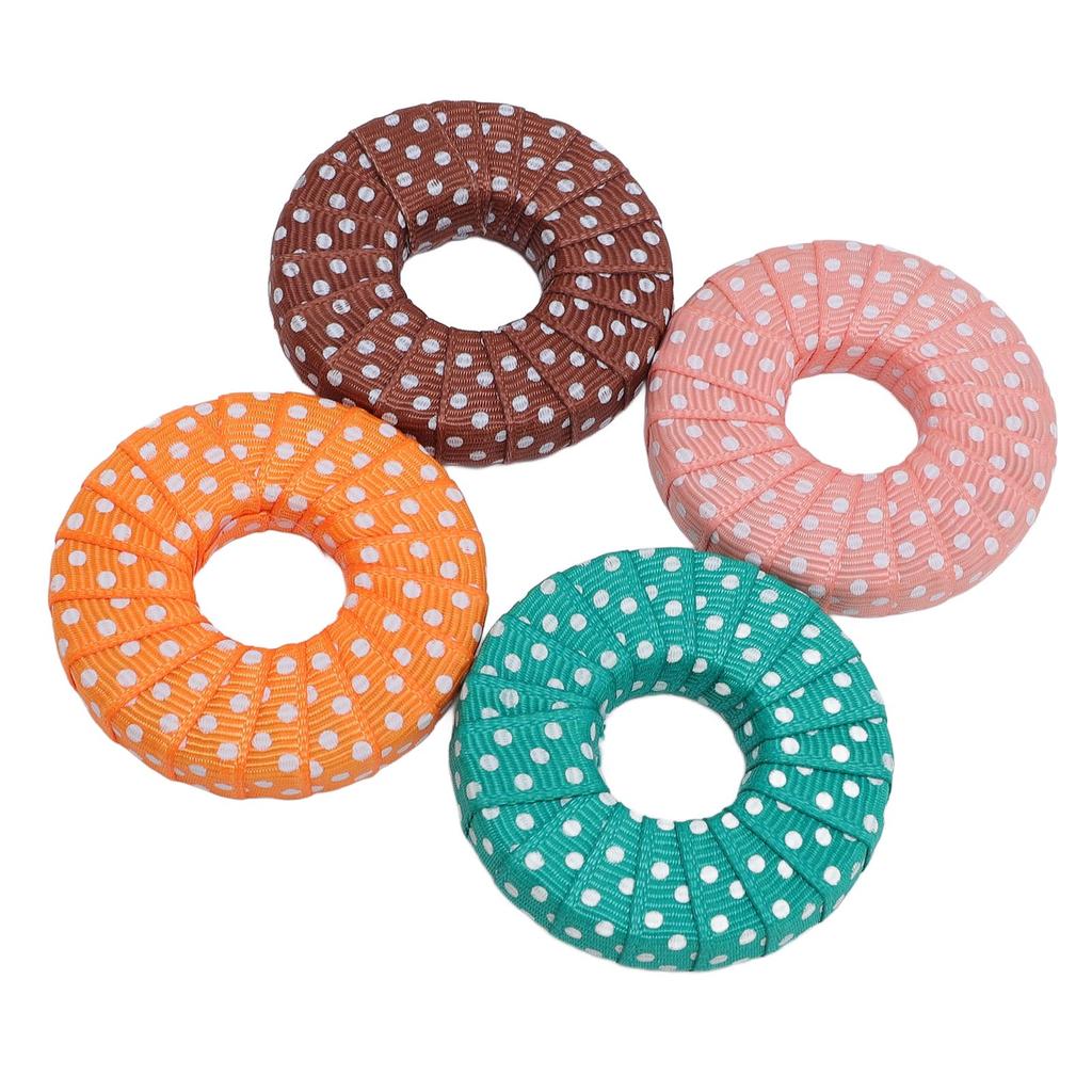 4 Pezzi Pesi per Tessuto con Motivo a Pois Pesa Carta Rotondo per Scrittura Disegno Accessori per Cucito