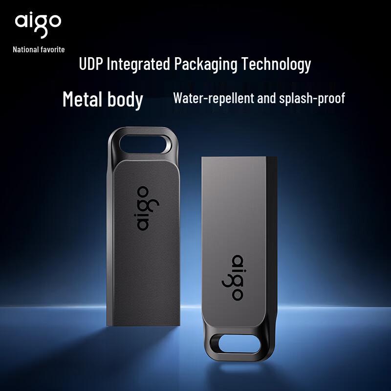 aigo G30 64GB USB3.2 High-Speed Metal Flash Drive