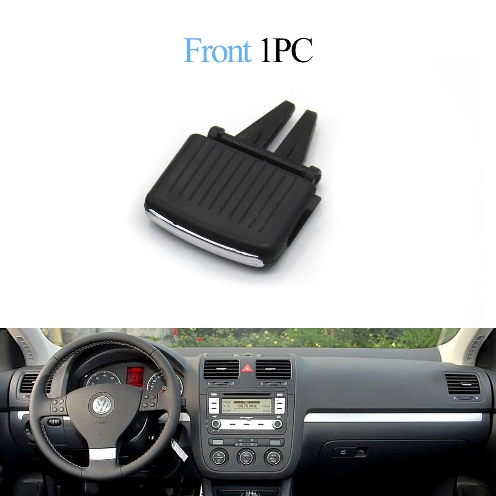 For Volkswagen Golf 5 Sagitar Jetta 1KD819703 1PC Interior Front Rear Air Conditioner AC Vent Grille Slider Outlet Tab Clip