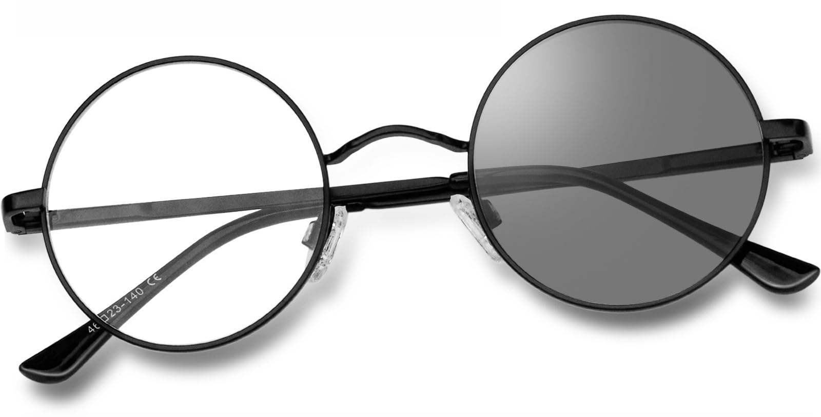 

Blue Light Cut Photochromic UV400 UV Computer Color Discoloration Fashion [KANASTAL] Glasses, Round, Protection, Protection, Lightweight, Glasses,